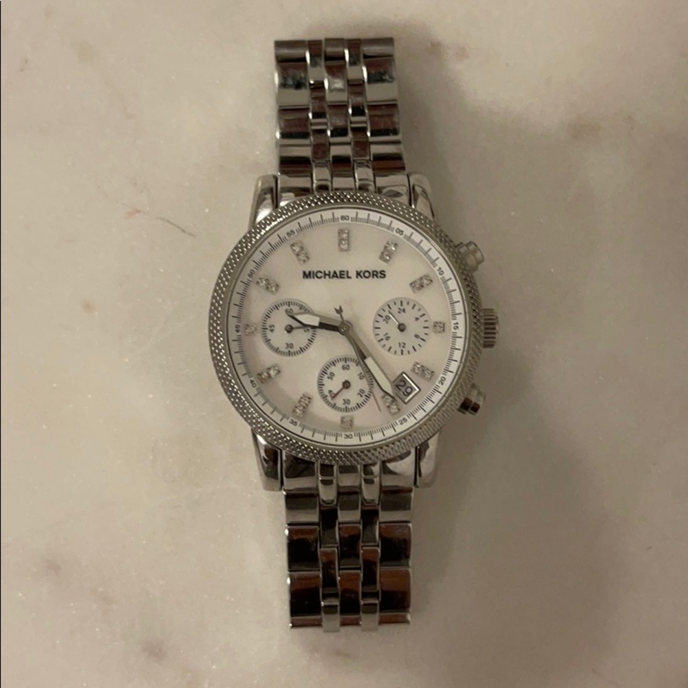Michael Kors Sterling Silver Watch